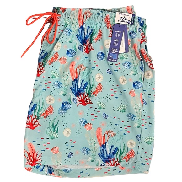 Caribbean Joe Other - 🎩🗝️ NWT $79 Caribbean Joe Big Man Swimwear